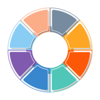 infographie avec 8 étapes, processus ou options. png