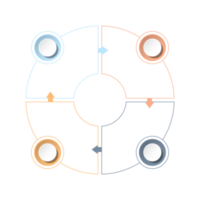 infographie avec 4 étapes, processus ou options. png