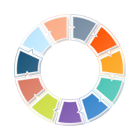 infographie avec 11 étapes, processus ou options. png