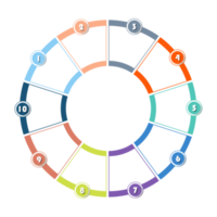 infographie avec 10 étapes, processus ou options. png