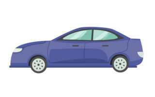 car vehicles transport in flat style png