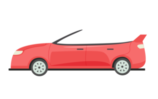 transporte de vehículos de automóviles en estilo plano png