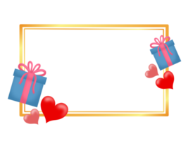 Valentine Frame Background 16583175 PNG