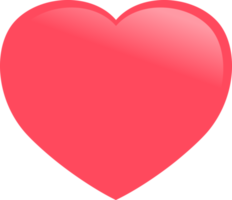 ícone de emoji de coração png