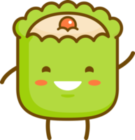 cartoon dumpling mascot png