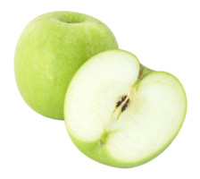 grönt äppelfrukt png