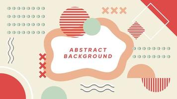 Abstract background with geometric shapes vector