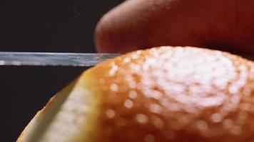 Slicing Orange Peel video