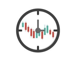 The investment clock is a macroeconomic analysis and broad asset allocation model vector