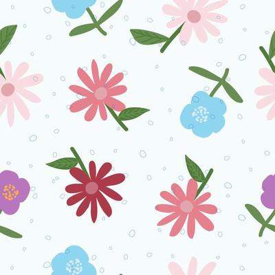 Free Vector Pastel Floral Background Vector Art & Graphics 