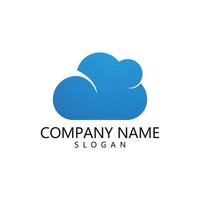 cloud logo vector