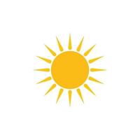 sun illustration logo vector