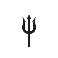 trident logo icon vector
