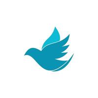 Bird wing Dove Logo vector