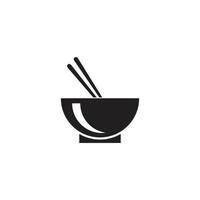 bowl food vector icon