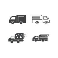 fast delivery logo icon vector