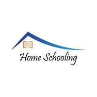 home schooling education vector