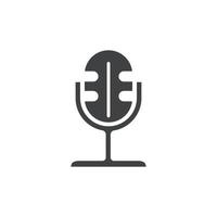 microphone icon vector