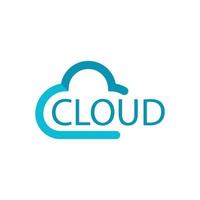 cloud logo vector