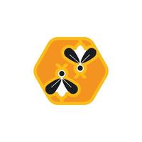 Bee Logo Template vector