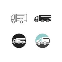 fast delivery logo icon vector