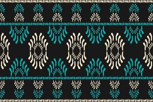 Carpet ethnic tribal pattern art. Ethnic ikat seamless pattern. American, Mexican style. vector