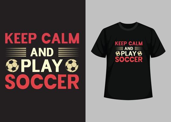 Keep Calm Football T-Shirt Keep Calm Football T-Shirt