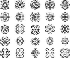 Hand Draw Mandala Ornament vector