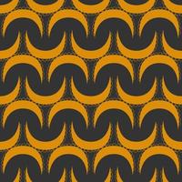 Vector pattern. Crescent. Seamless pattern