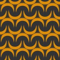 Vector pattern. Crescent. Seamless pattern