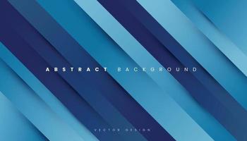 Abstract Texture Dynamic Blue Background with Straight Shadow. Modern Geometric Overlap Shape, Vector Illustration