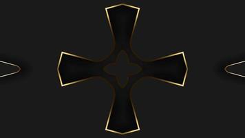 Looping wallpaper with a luxury black background is perfect for the intro video background and overlay.