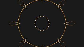 Looping wallpaper with a luxury black background is perfect for the intro video background and overlay.