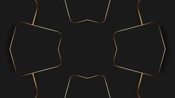 Looping wallpaper with a luxury black background is perfect for the intro video background and overlay.