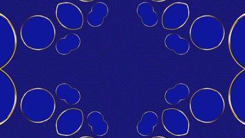 Looping wallpaper with a luxury blue background is perfect for the intro video background and overlay.