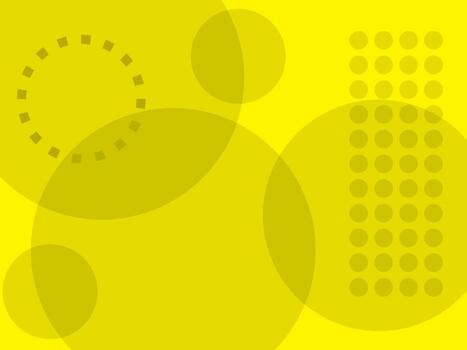 Yellow abstract background with circle vector
