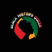 Black History Month vector t-shirt design. Black History Month t-shirt design. Can be used for Print mugs, sticker designs, greeting cards, posters, bags, and t-shirts.