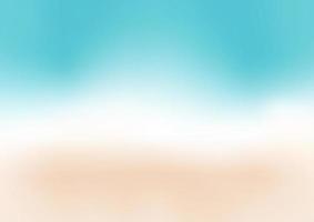 beach themed abstract blur background vector