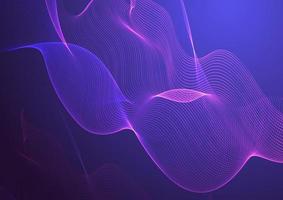 abstract background with flowing lines design vector