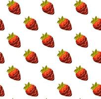 bright vector seamless pattern, strawberry berry pattern, chocolate covered strawberries, fabric pattern