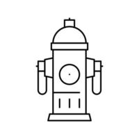 hydrant fire line icon vector illustration