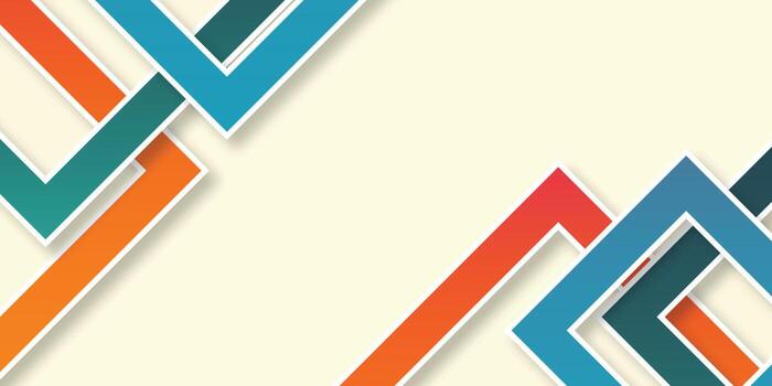 Abstract shape colorful background illustration template design vector