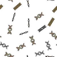 chain metal connection link vector seamless pattern