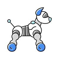 toy robot color icon vector illustration