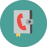 Contact Book Vector Icon