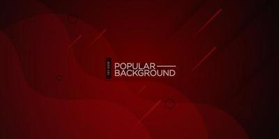 Abstract dark red gradient illustration background with 3d look and simple wave pattern. cool design and luxury.Eps10 vector