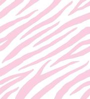 Vector seamless pattern of pink zebra tiger print