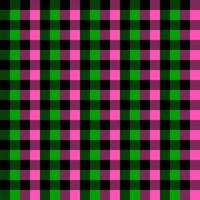 pink and green plaid design vector