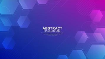 Modern geometric background with gradient colors vector