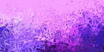 Light purple vector pattern with polygonal shapes.